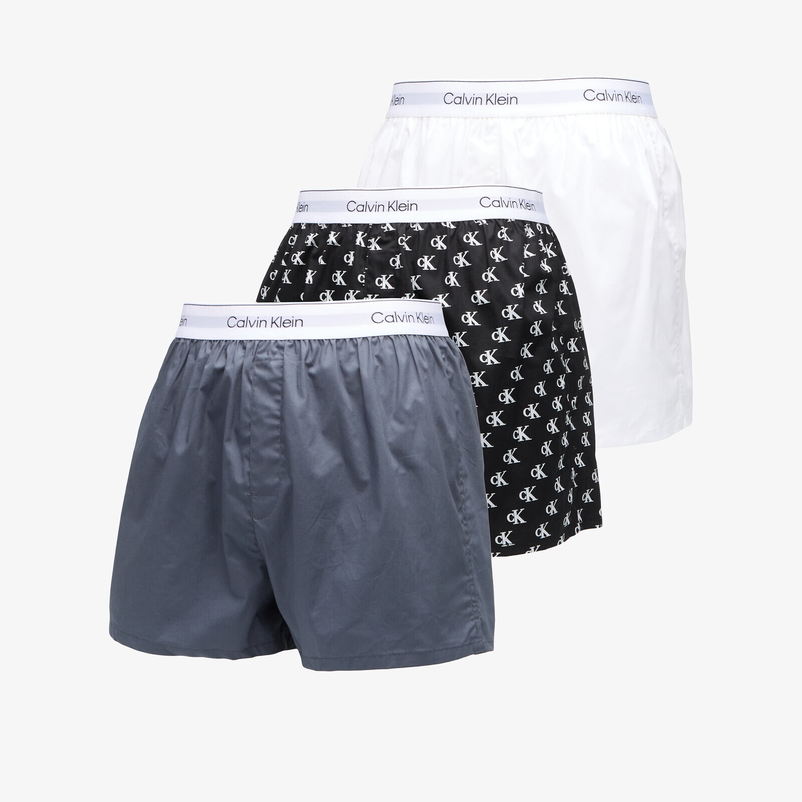 Calvin Klein Boxer Slim 3-Pack Grey M