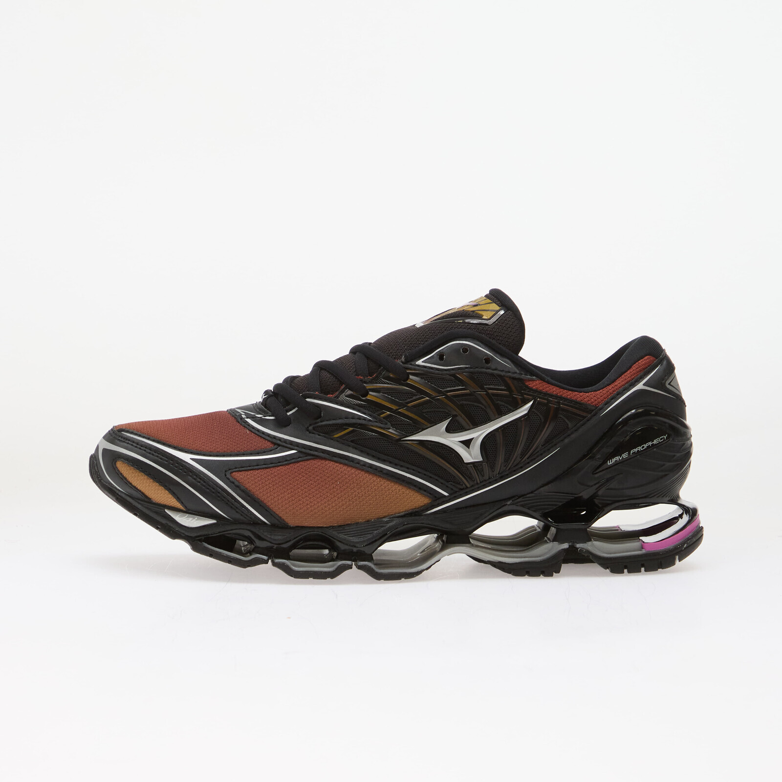 Sneakers Mizuno Wave Prophecy LS Harvest Gold/ Silver/ Black UK 8.5