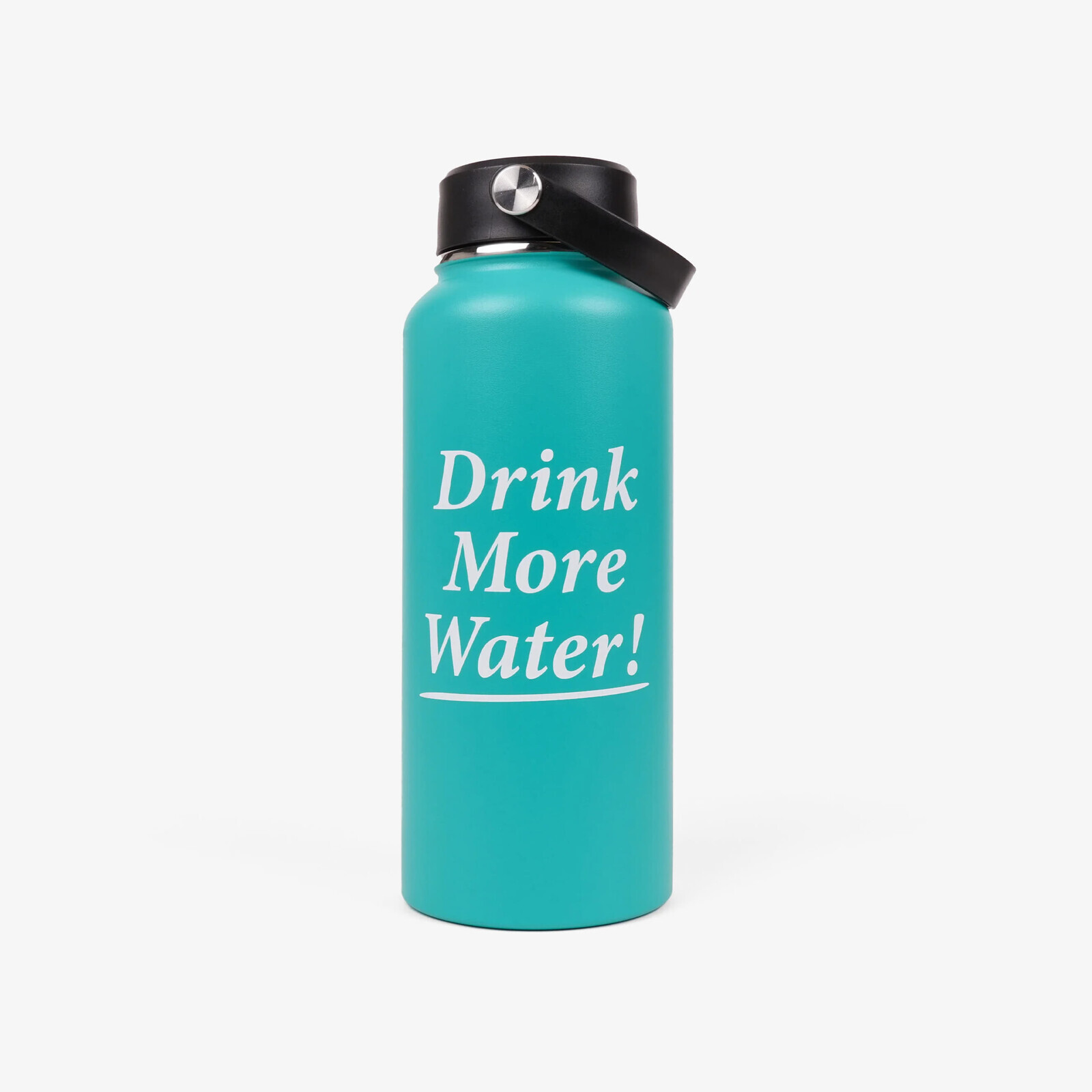 Bottle Sporty & Rich Drink More Water Bottle Amalfi Green 1 l