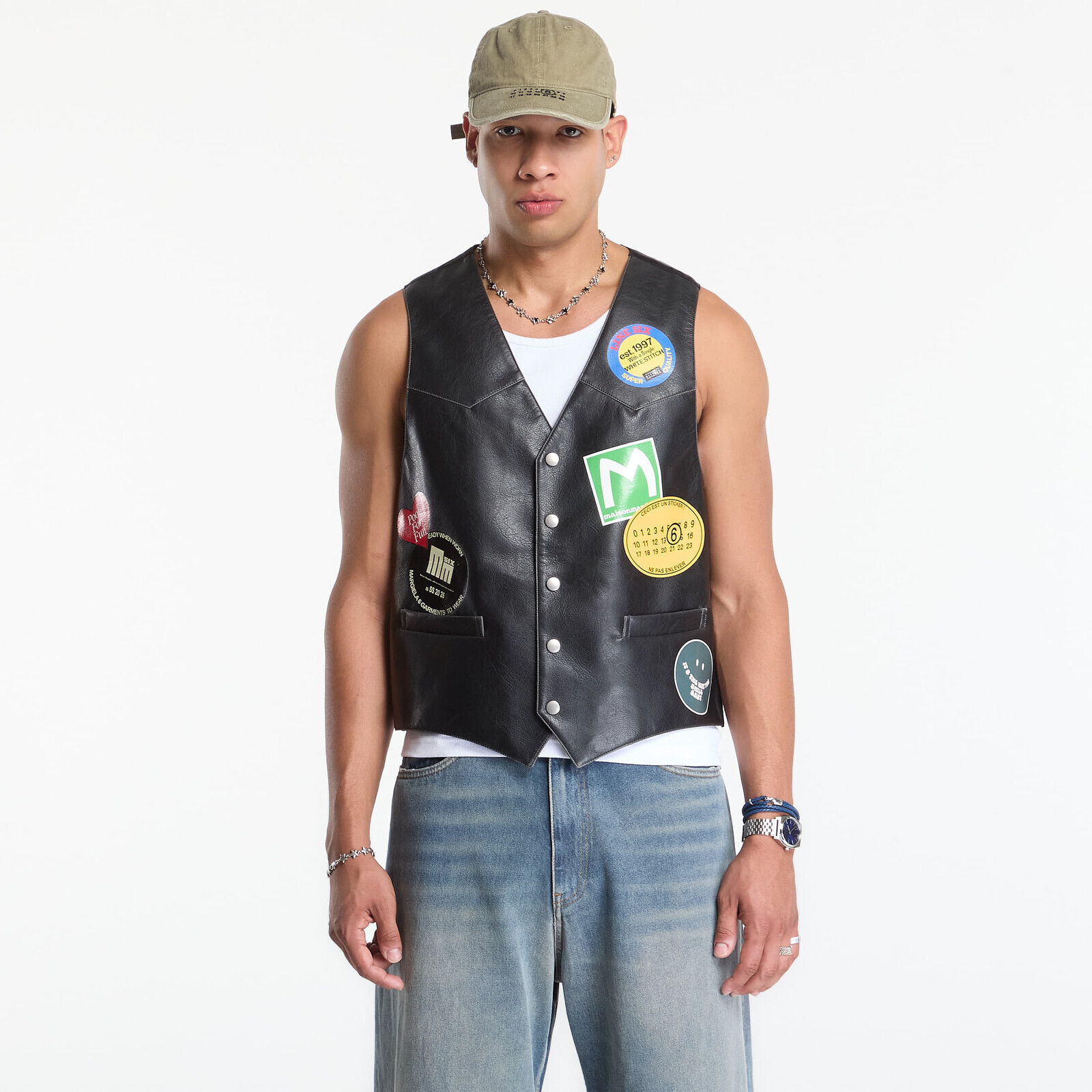 MM6 Gilet Black 52