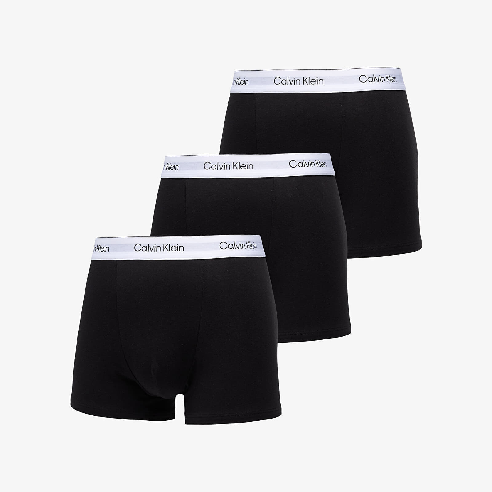 Calvin Klein Relaxed Fit Cotton Stretch Trunk 3-Pack Black L