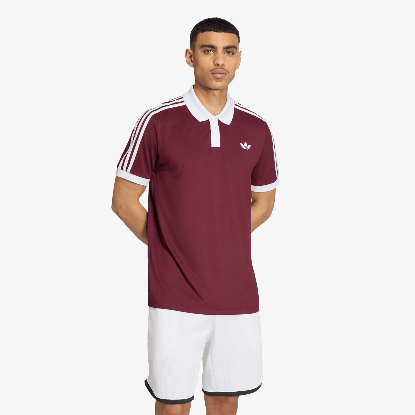 T-shirt adidas Tennis Classics Polo Shirt Maroon XL