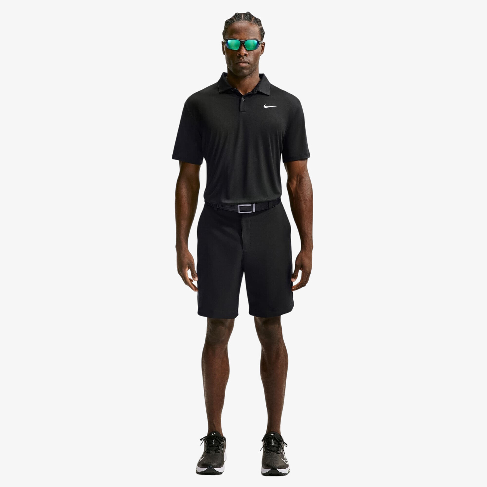 T-shirt Nike Approach Men's Dri-FIT Golf Polo Black/ White XS