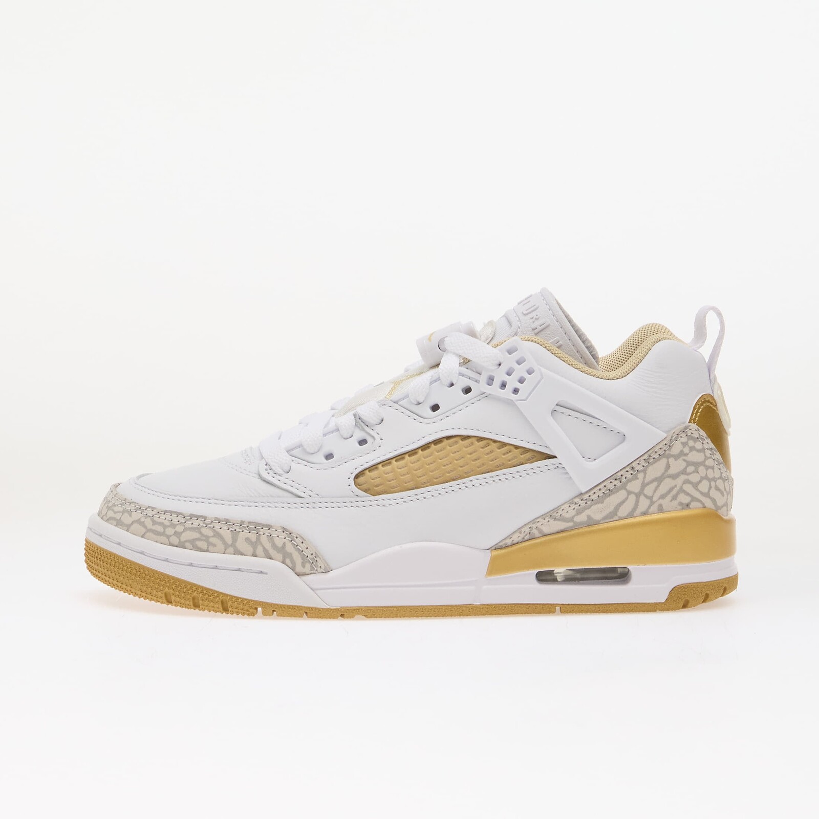Sneakers Jordan Spizike Low White/ Metallic Gold-Neutral Grey-Tm Gold UK 3