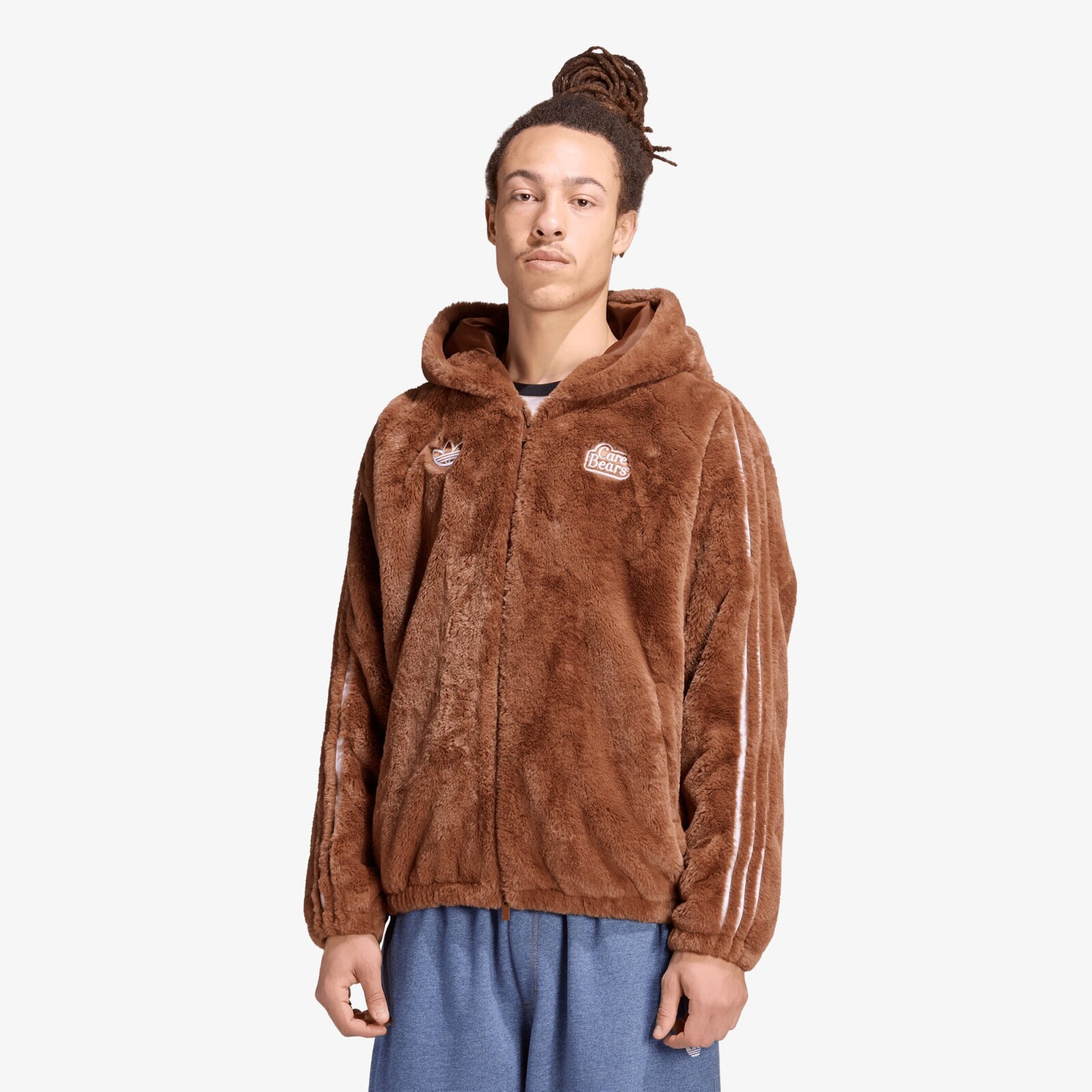 Jacket adidas Care Bear Fur Jacket Preloved Brown M