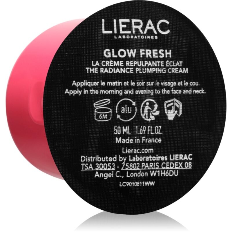 Lierac Glow Fresh The Radiance Plumping Cream firming face cream 50 ml