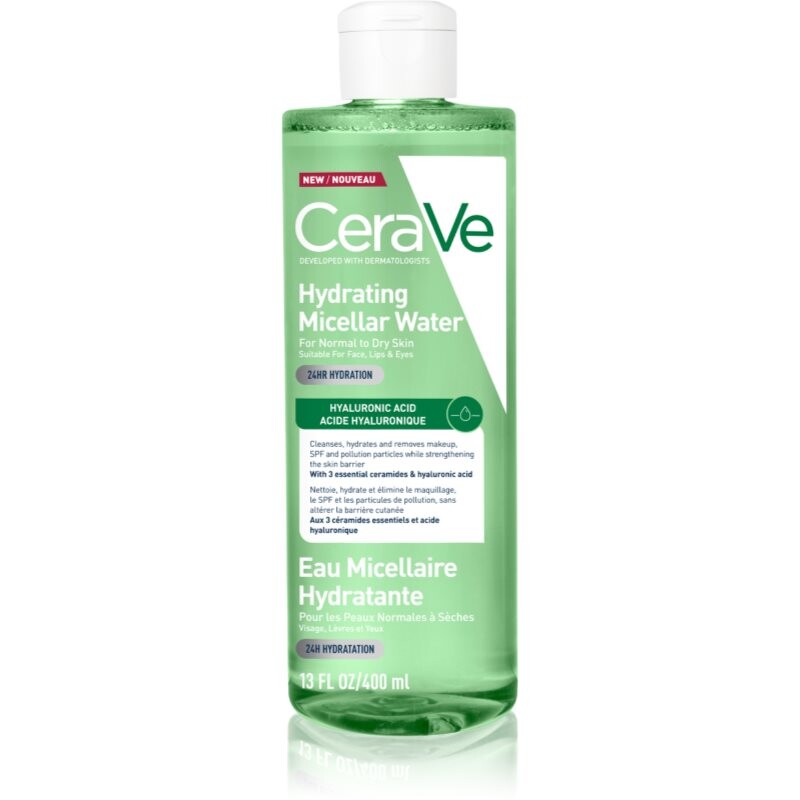 CeraVe Micellar Water Hydrating cleansing micellar water for normal to dry skin 400 ml