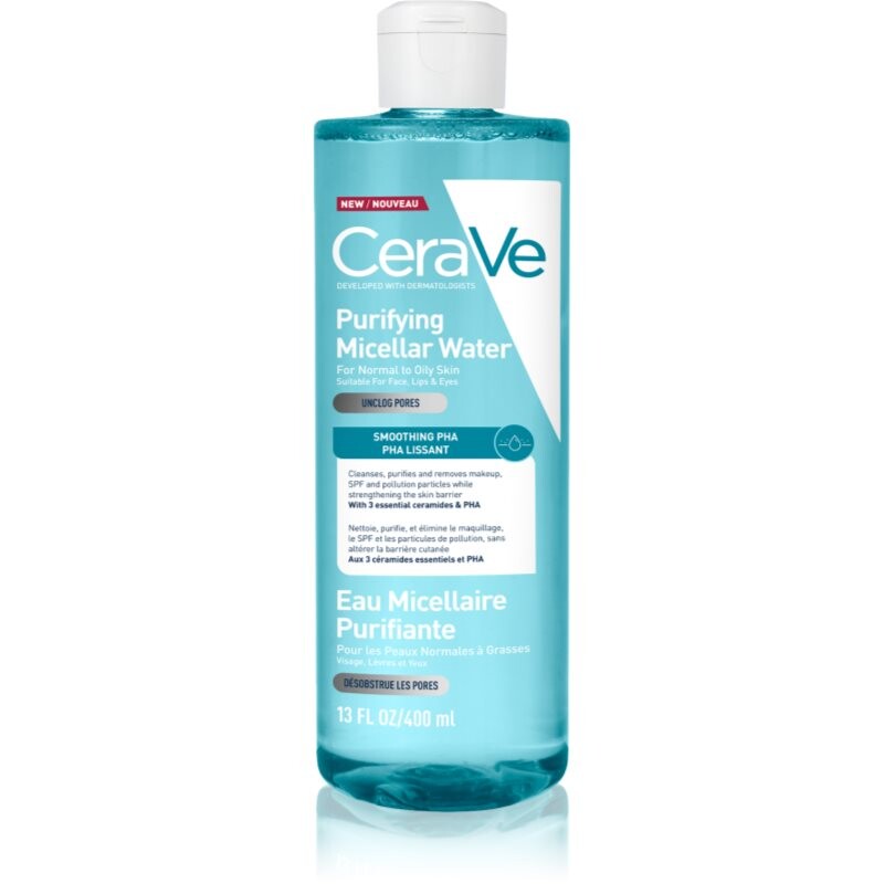 CeraVe Micellar Water Purifying cleansing micellar water for normal to oily skin 400 ml