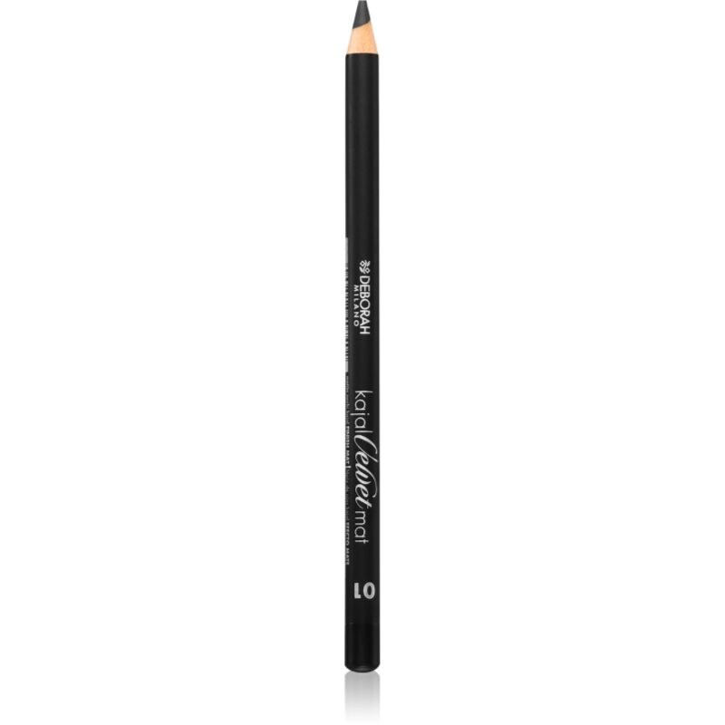 Deborah Milano Kajal Velvet Mat kajal eyeliner shade 01 Nero 1.3 g