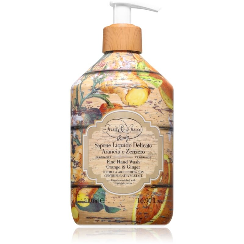 Rudy - Le Maioliche Arancia e Zenzero liquid hand soap 500 ml