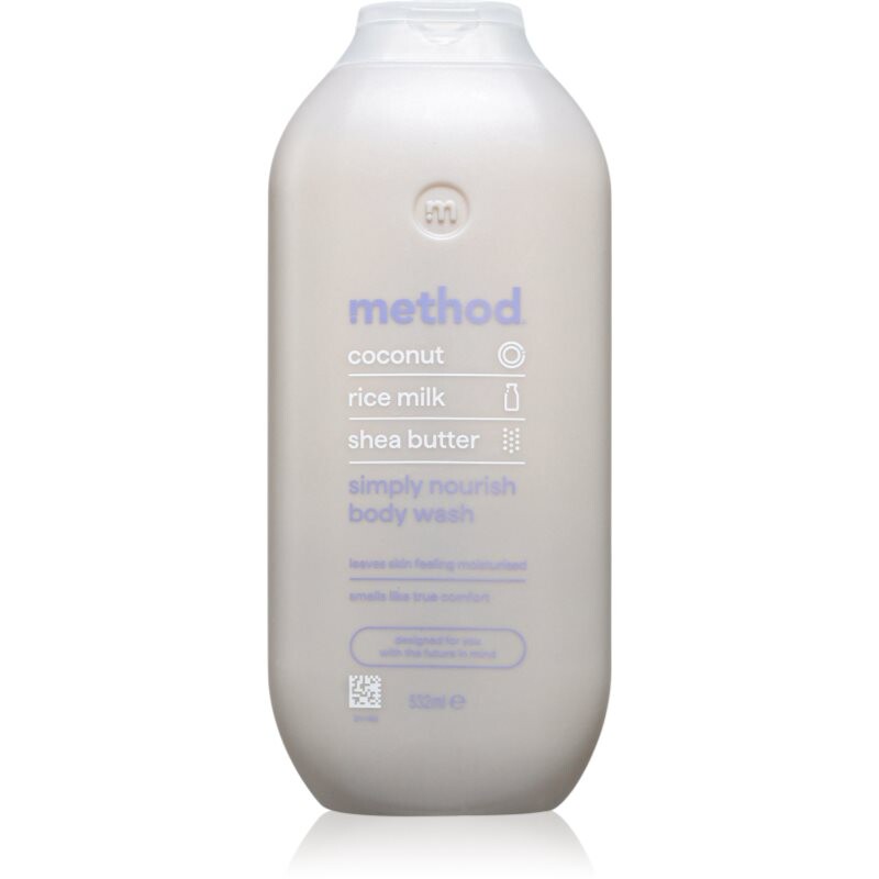 Method Body Wash Simply Nourish shower gel for intensive hydration 532 ml