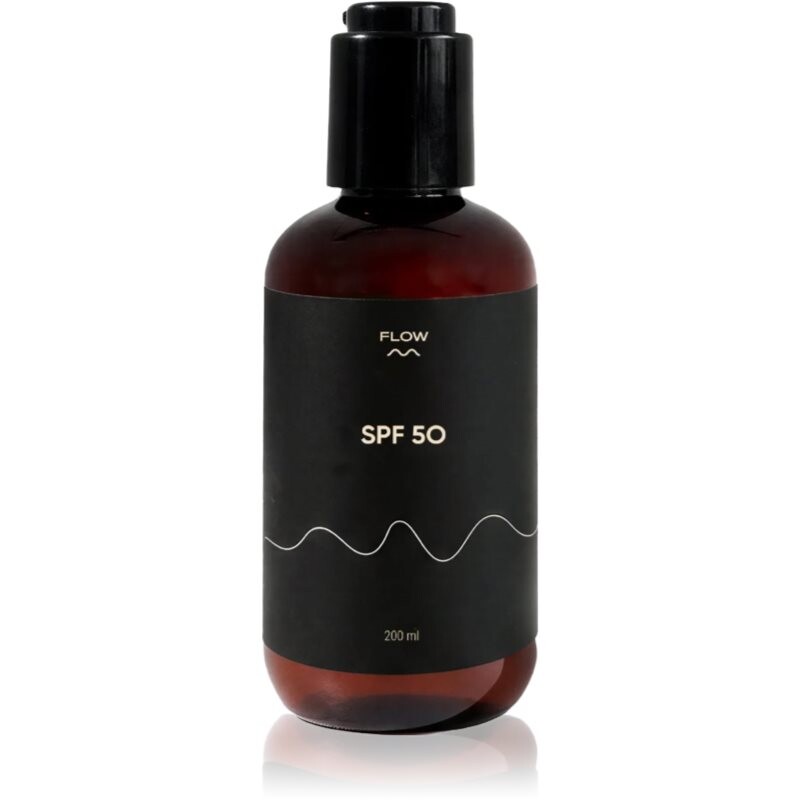 Flow SPF 50 face cream with high sun protection 200 ml