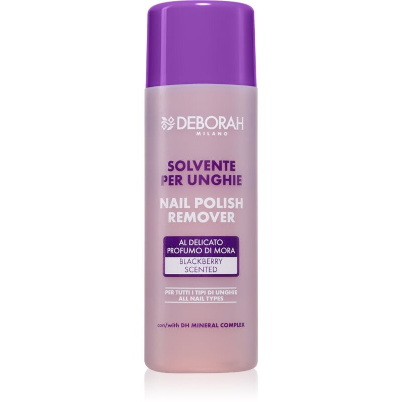 Deborah Milano Nail Polish Remover nail polish remover s vůní ostružin 120 ml