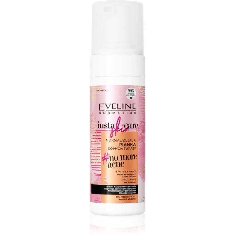 Eveline Cosmetics Insta Skin Care no more acne foam cleanser for the face 150 ml