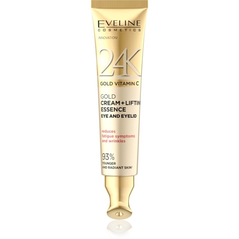Eveline Cosmetics 24k Gold & Caviar 24K Gold Vitamin C tightening eye cream 15 ml