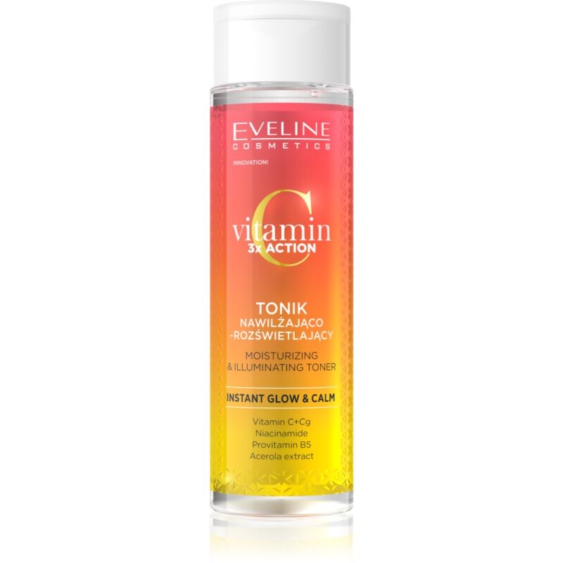 Eveline Cosmetics Vitamin C 3x Action clarifying toner 200 ml