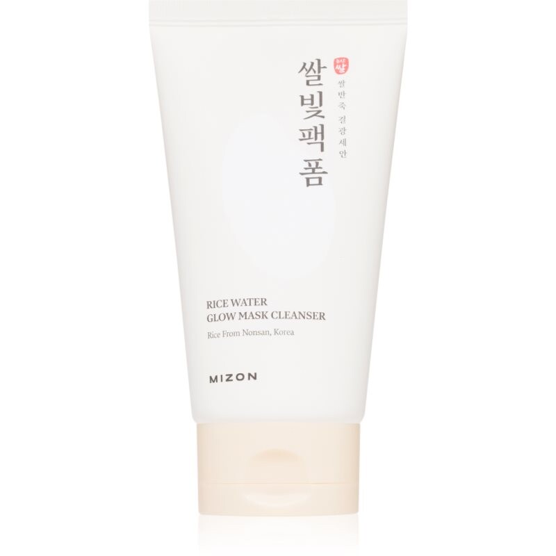 Mizon Rice Water Glow Mask Cleanser deep cleansing mask with moisturising effect 150 ml