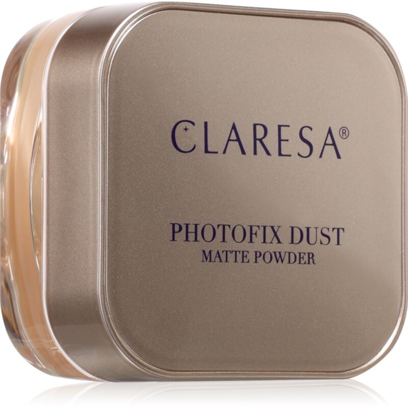 Claresa Photofix Dust Matte Powder mattifying loose powder for natural hold shade Universal 8 g