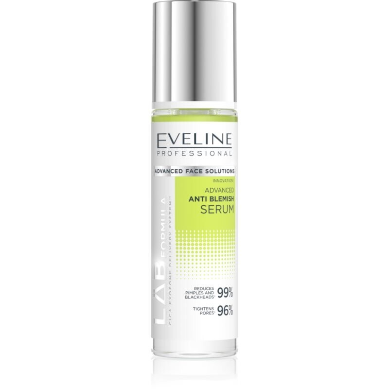 Eveline Cosmetics LAB Formula 18% Solution serum to treat skin imperfections 30 ml