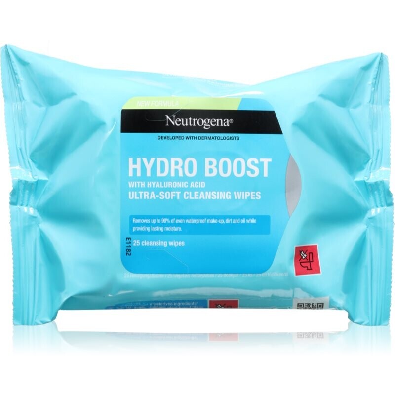 Neutrogena Hydro Boost® gentle cleansing wipes 25 pc