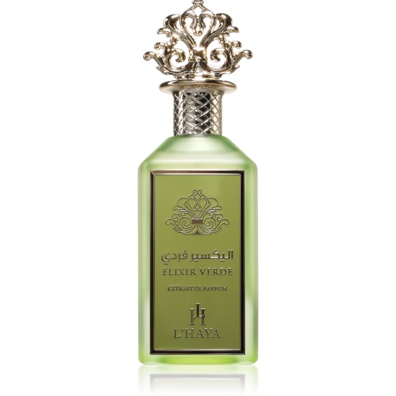 L’HAYA PERFUMES Elixir Verde perfume extract unisex 100 ml