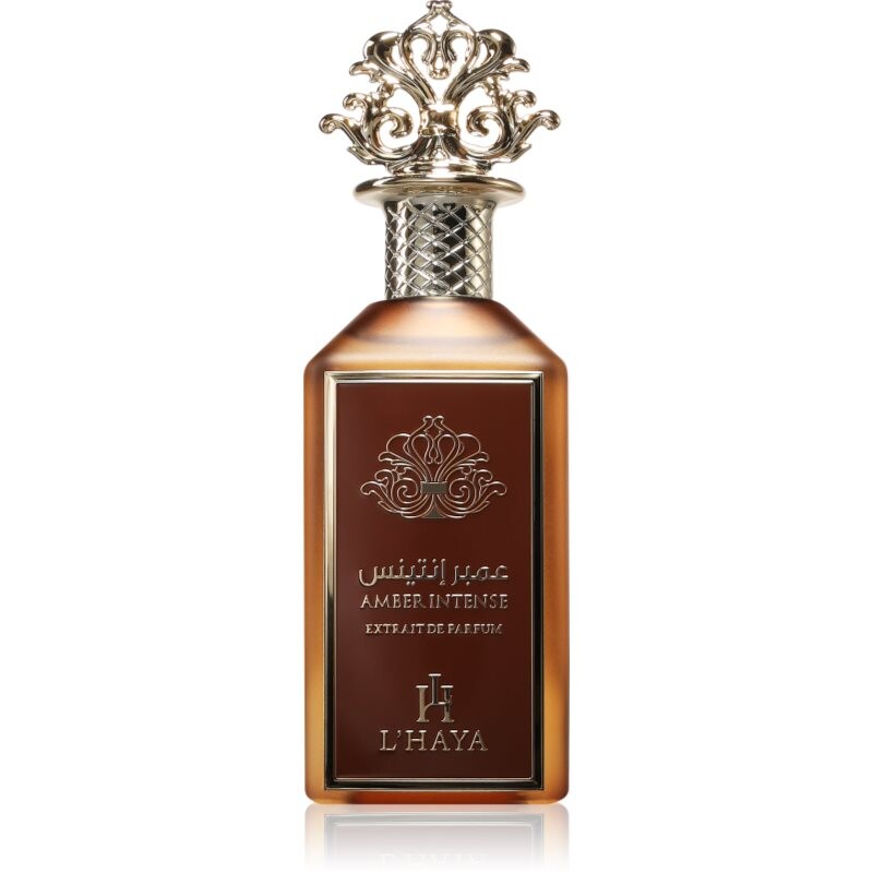 L’HAYA PERFUMES Amber Intense perfume extract unisex 100 ml
