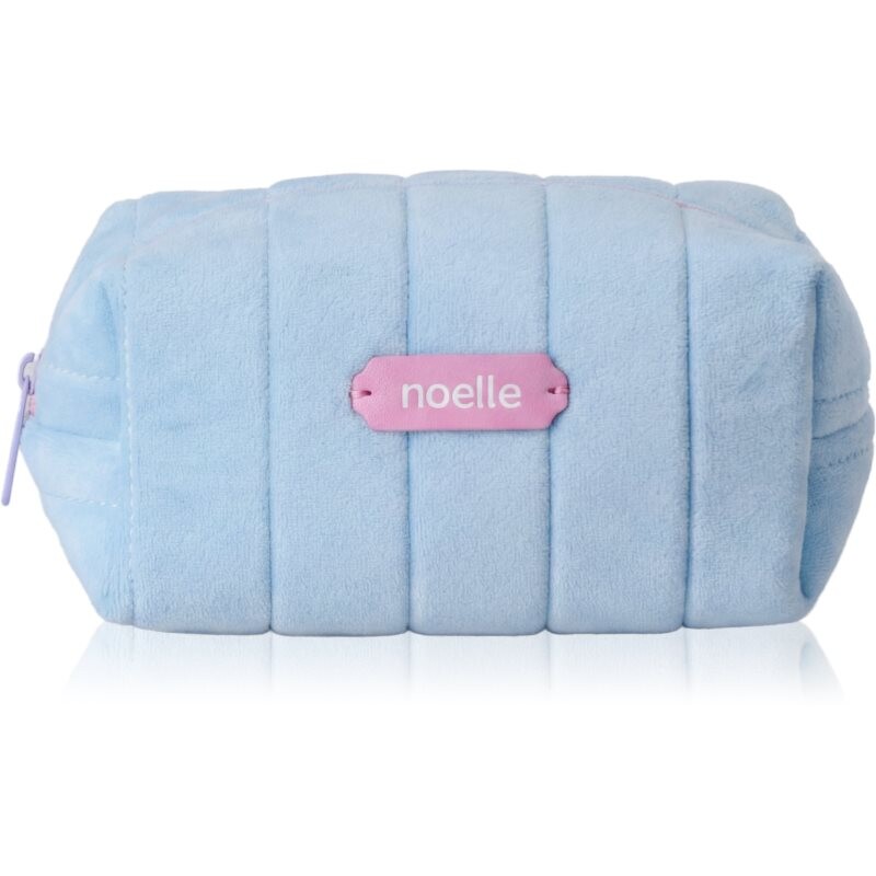 Noelle Cosmetic Bag Plush Pouch toiletry bag Blue 1 pc