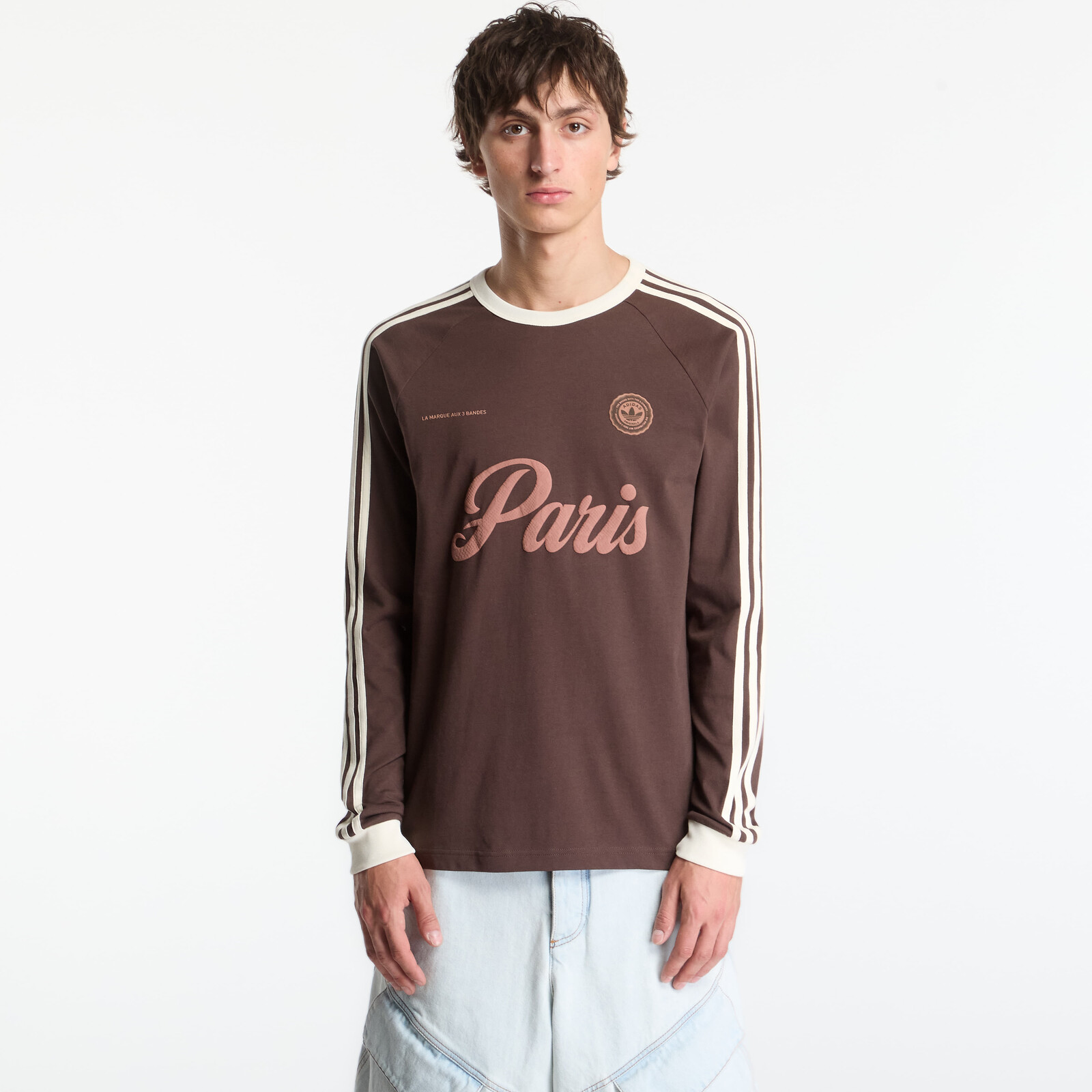 T-shirt adidas Paris Jersey Tee Brown XL