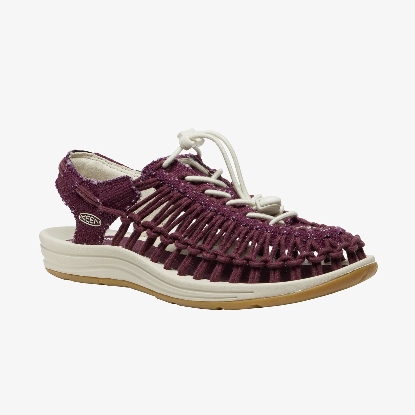 Sneakers KEEN Uneek Canvas Women Fig/ Birch UK 6.5