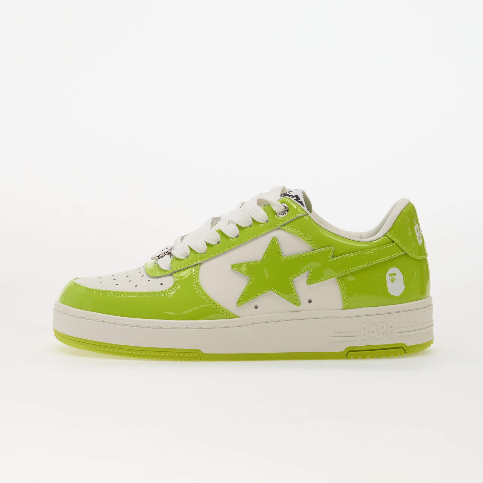 Sneakers A Bathing Ape Bape Sta 1 Green UK 7.5