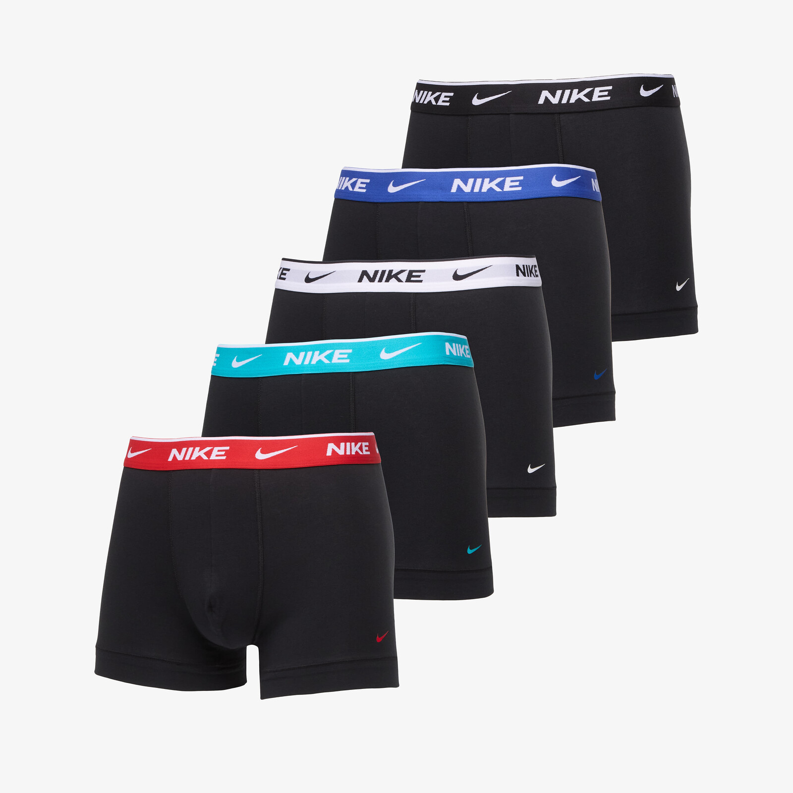 Nike Essential Cotton Stretch Trunk 5-Pack Black S