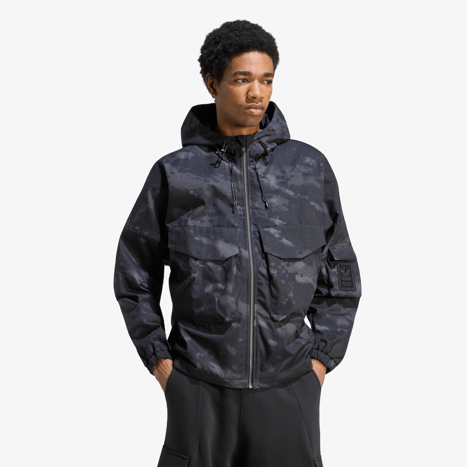 Jacket adidas Camo Jacket Black XL