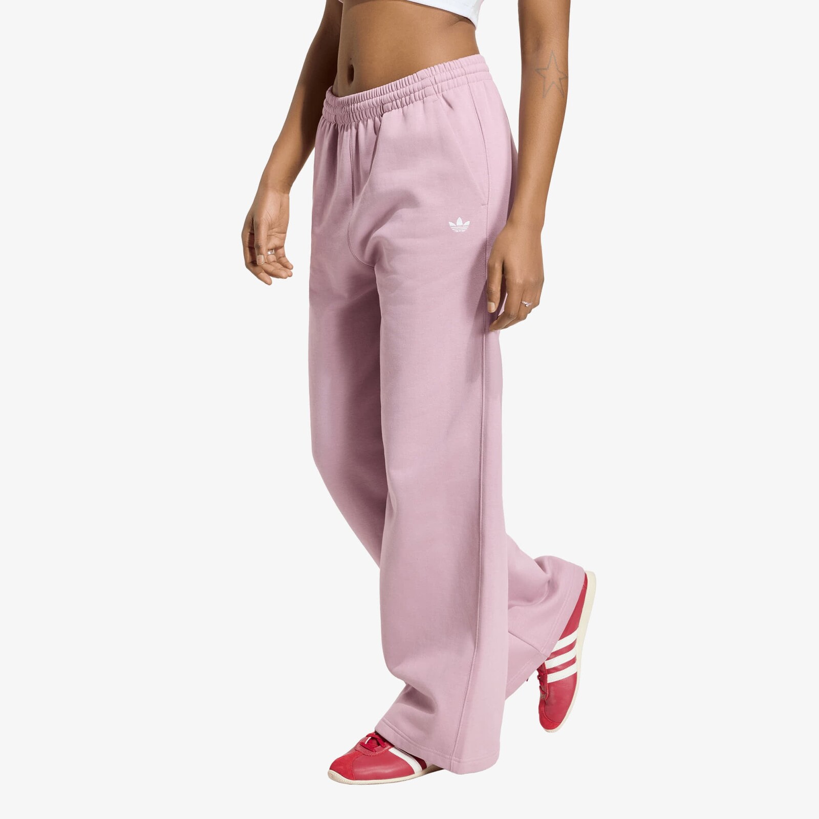 Pants adidas Essentials Wide Leg Fleece Pants Magic Mauve XL