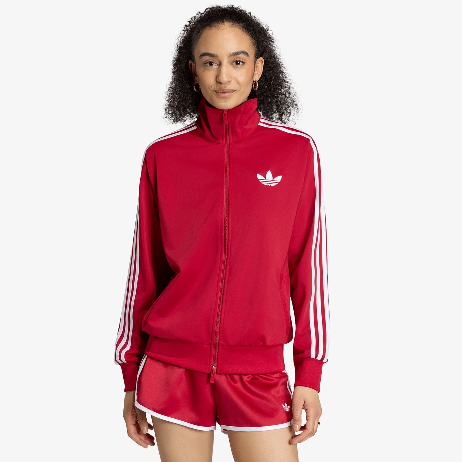 Sweatshirt adidas Firebird Track Top Loose Team Victory Red/ White M