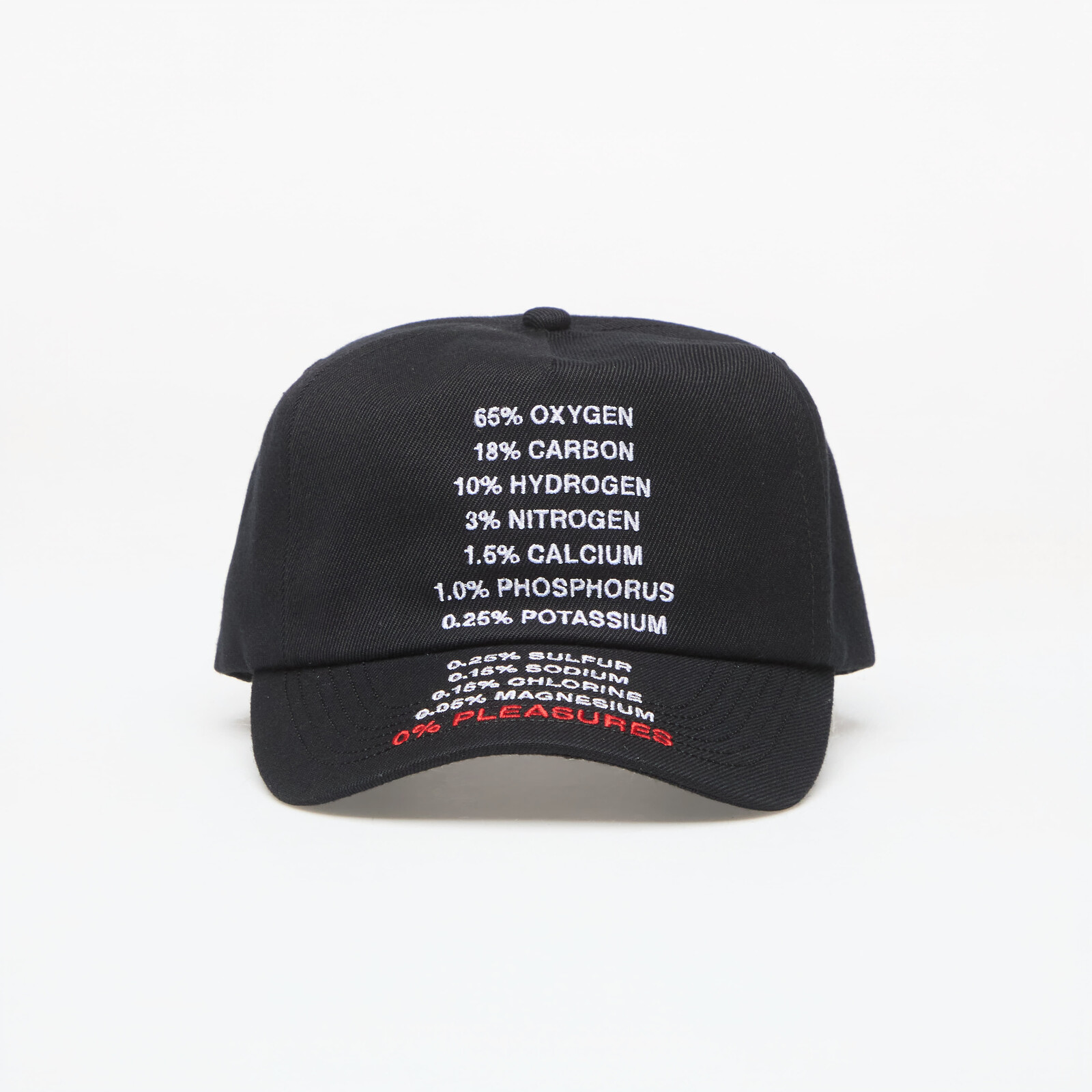 PLEASURES Atmosphere Snapback Black Universal