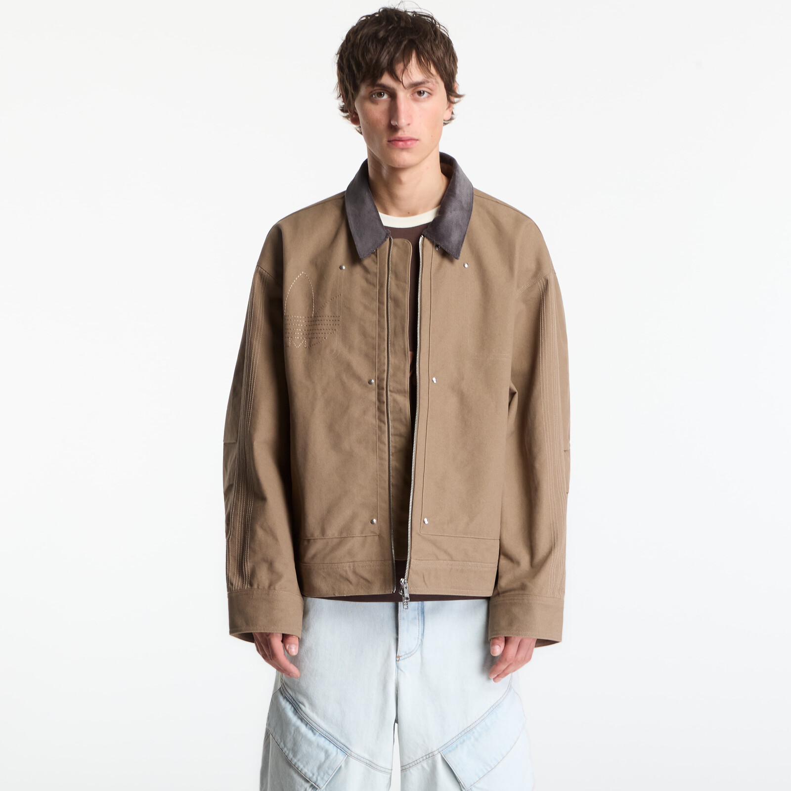 Jacket adidas Premium Essentials Bomber Jacket Khaki Six XXL