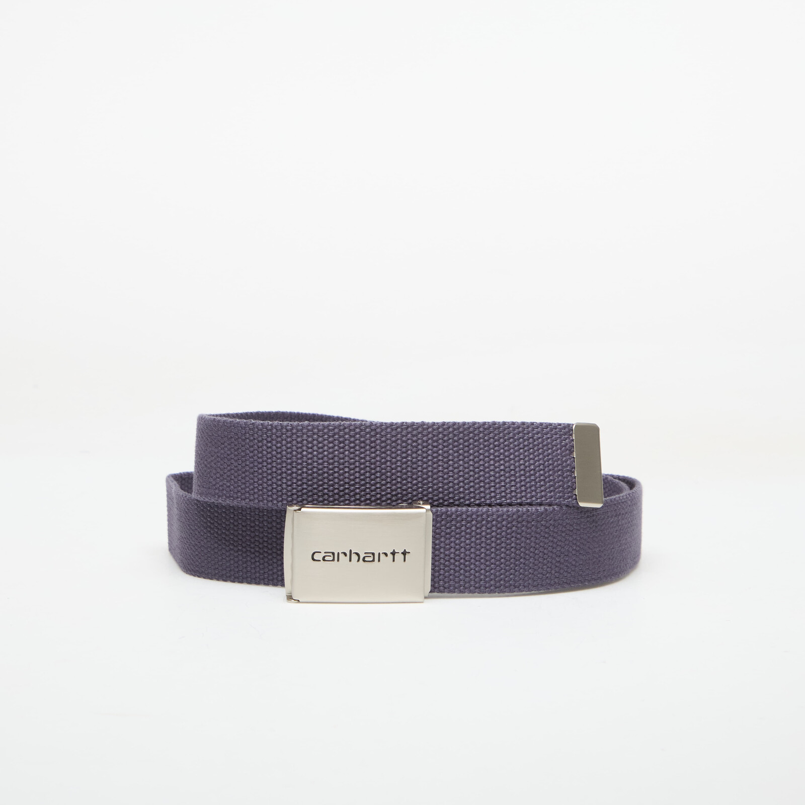 Carhartt WIP Clip Belt Chrome Shady Purple Universal