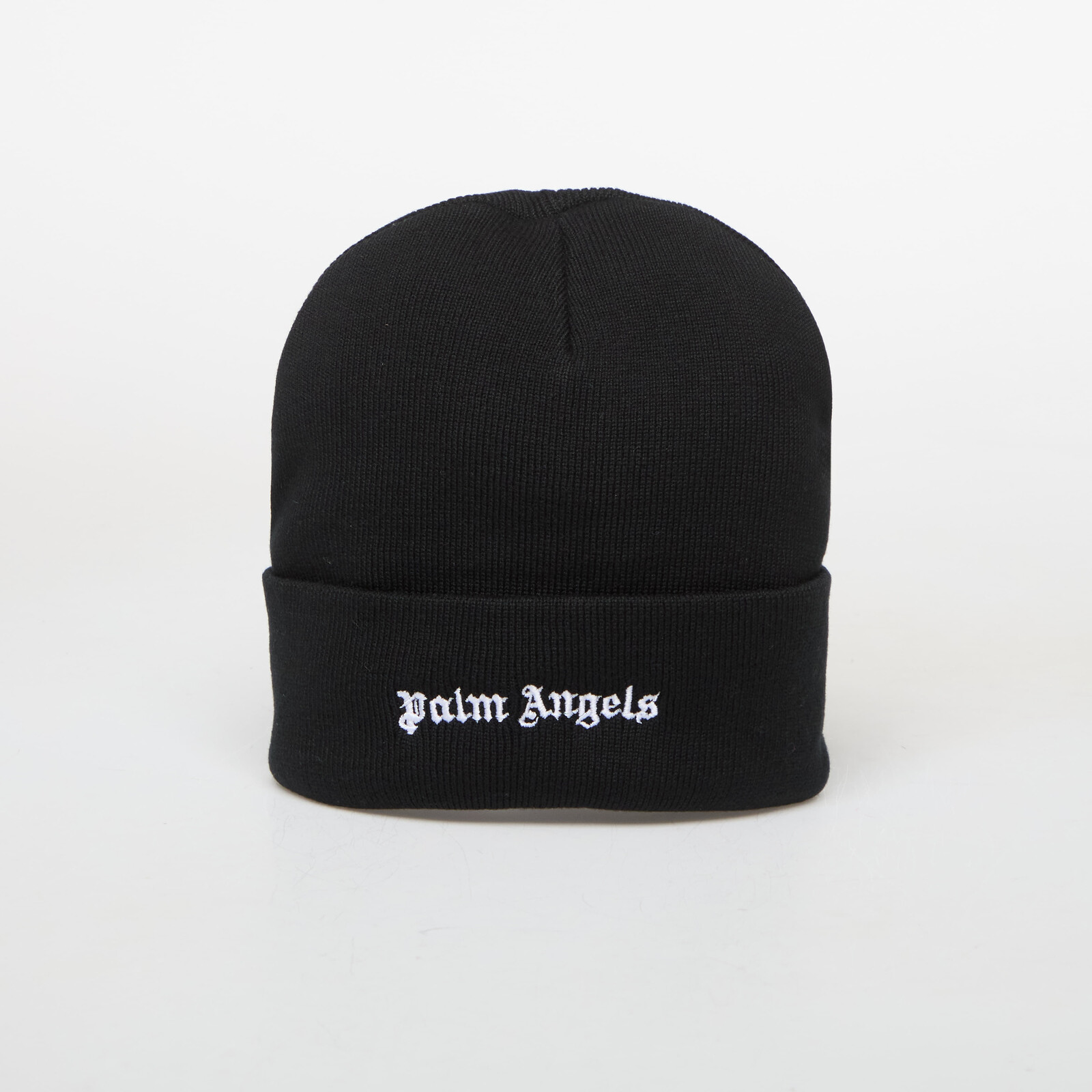 Palm Angels Logo Beanie Black/ Off White Universal