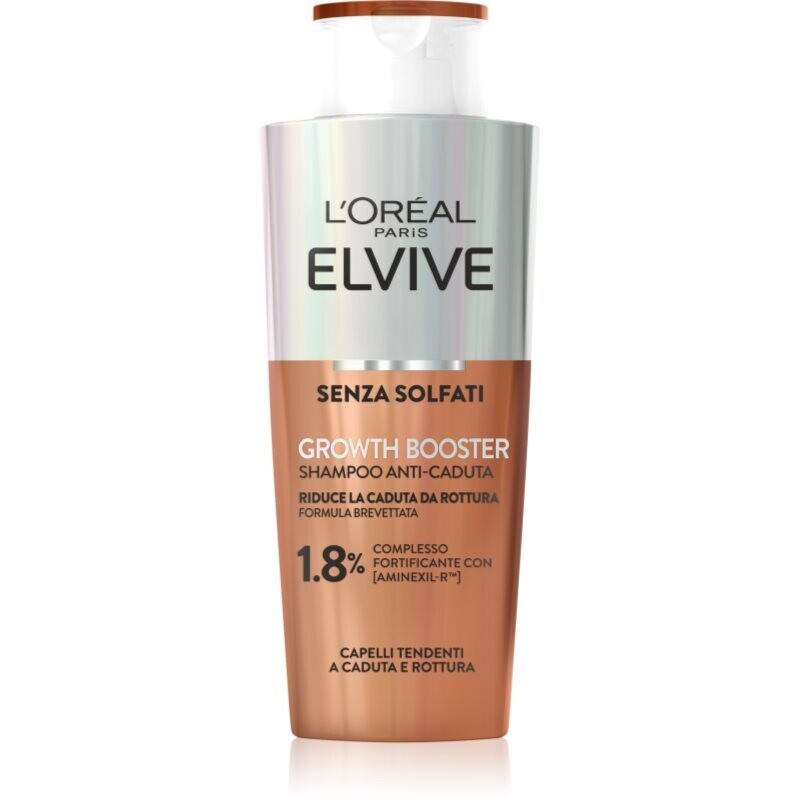 L’Oréal Paris Elvive Growth Booster strengthening shampoo for hair loss 200 ml