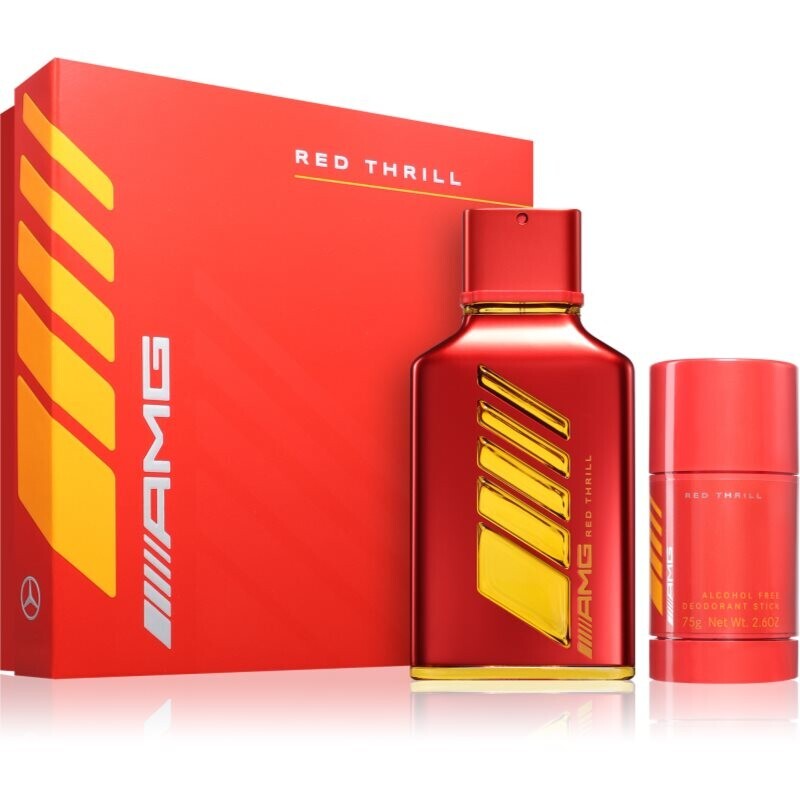 Mercedes-Benz AMG Red Thrill gift set for men