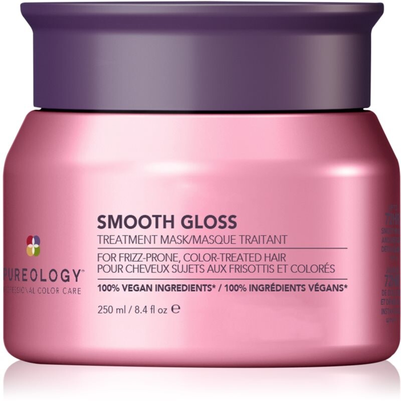 Pureology Smooth Gloss nourishing hair mask for women 250 ml