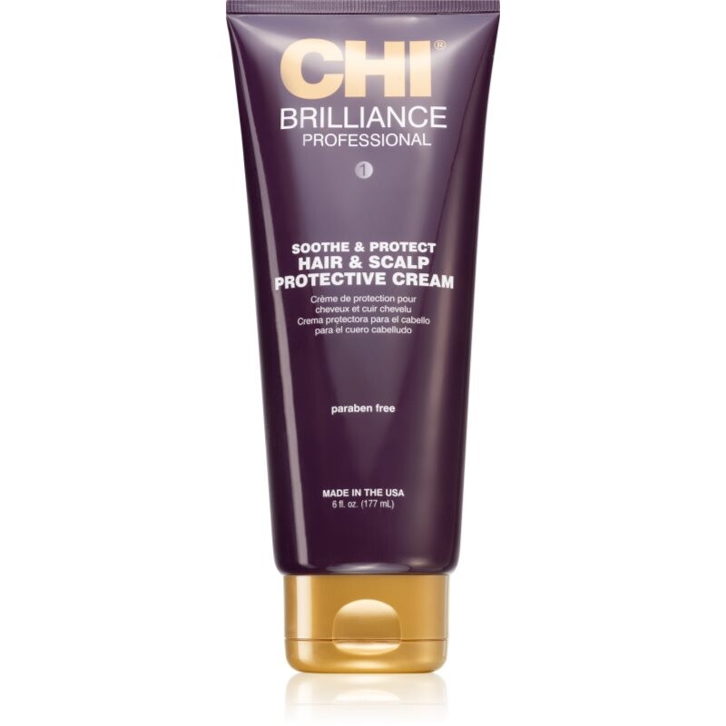 CHI Brilliance Hair & Scalp Protective Cream protective cream for hair and scalp 177 ml