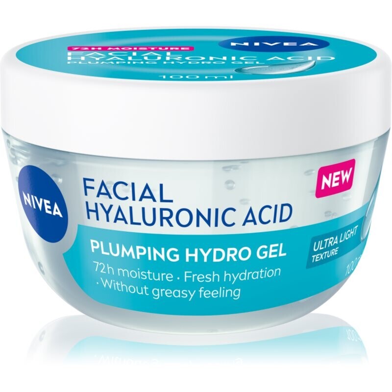 NIVEA Facial Plumping Hydro Gel hydrating face gel with hyaluronic acid 100 ml
