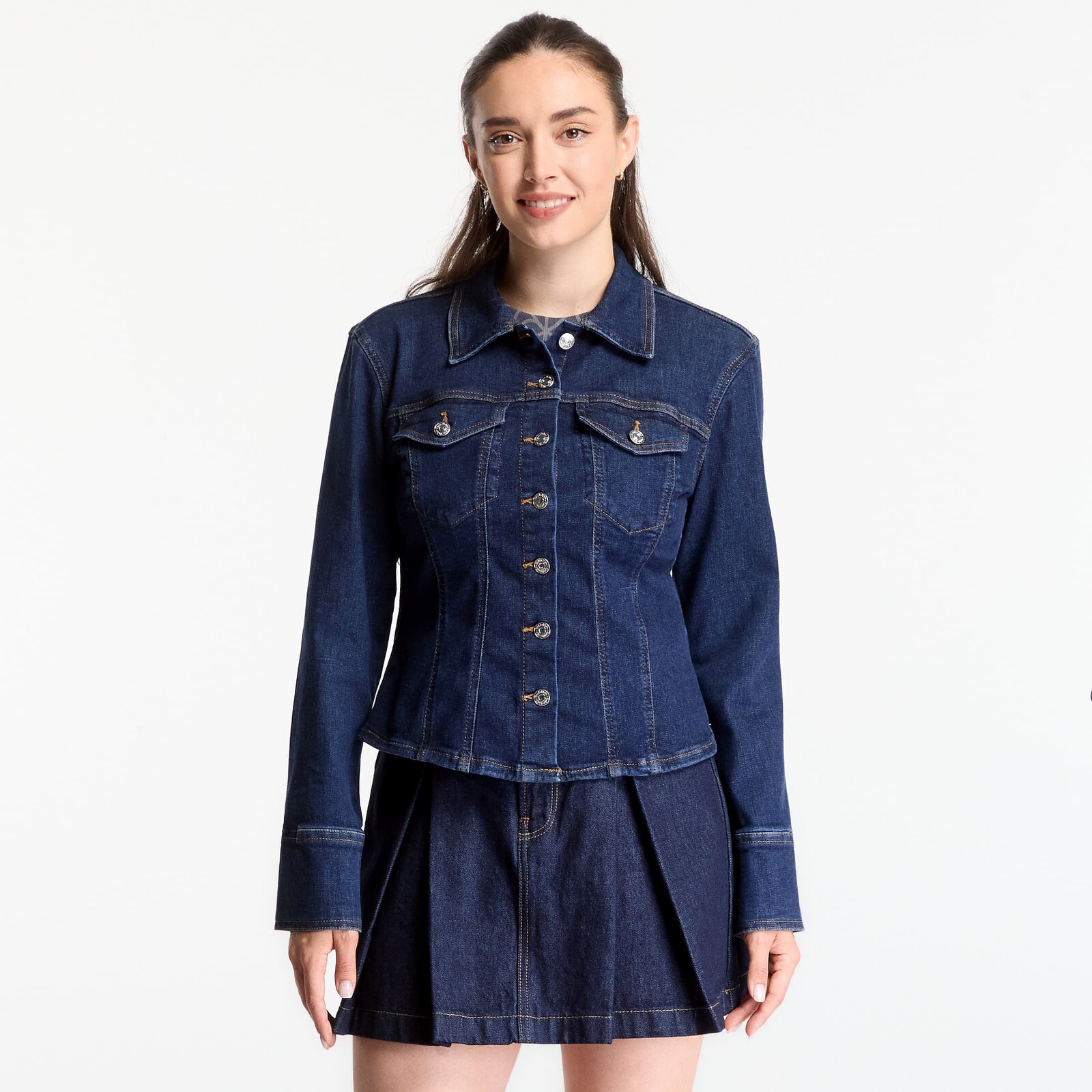 Shirt Calvin Klein Jeans Sculpt Trucker Shirt Classic Rinse M