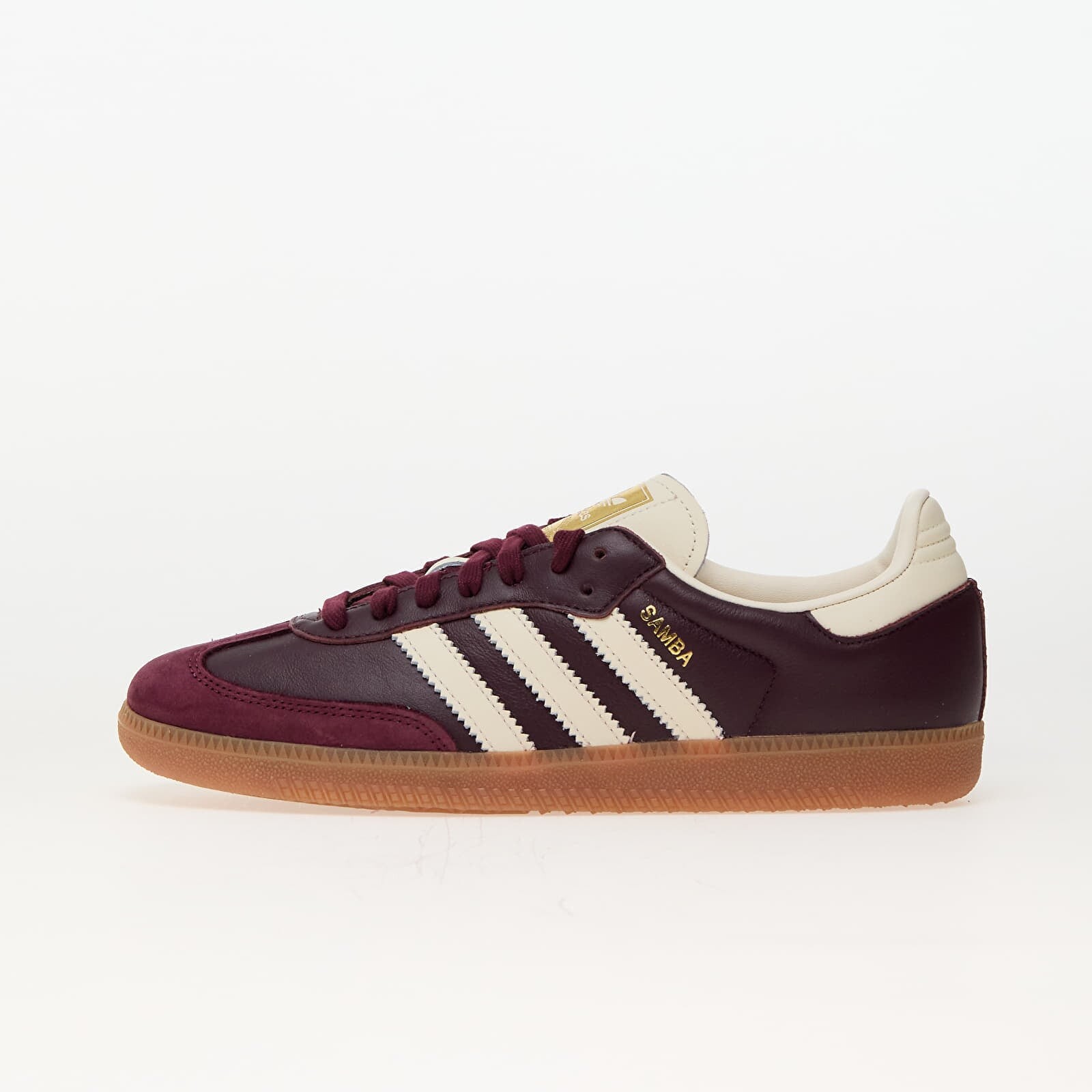 Sneakers adidas Samba Og W Maroon/ Crew White/ Gold Metallic UK 4