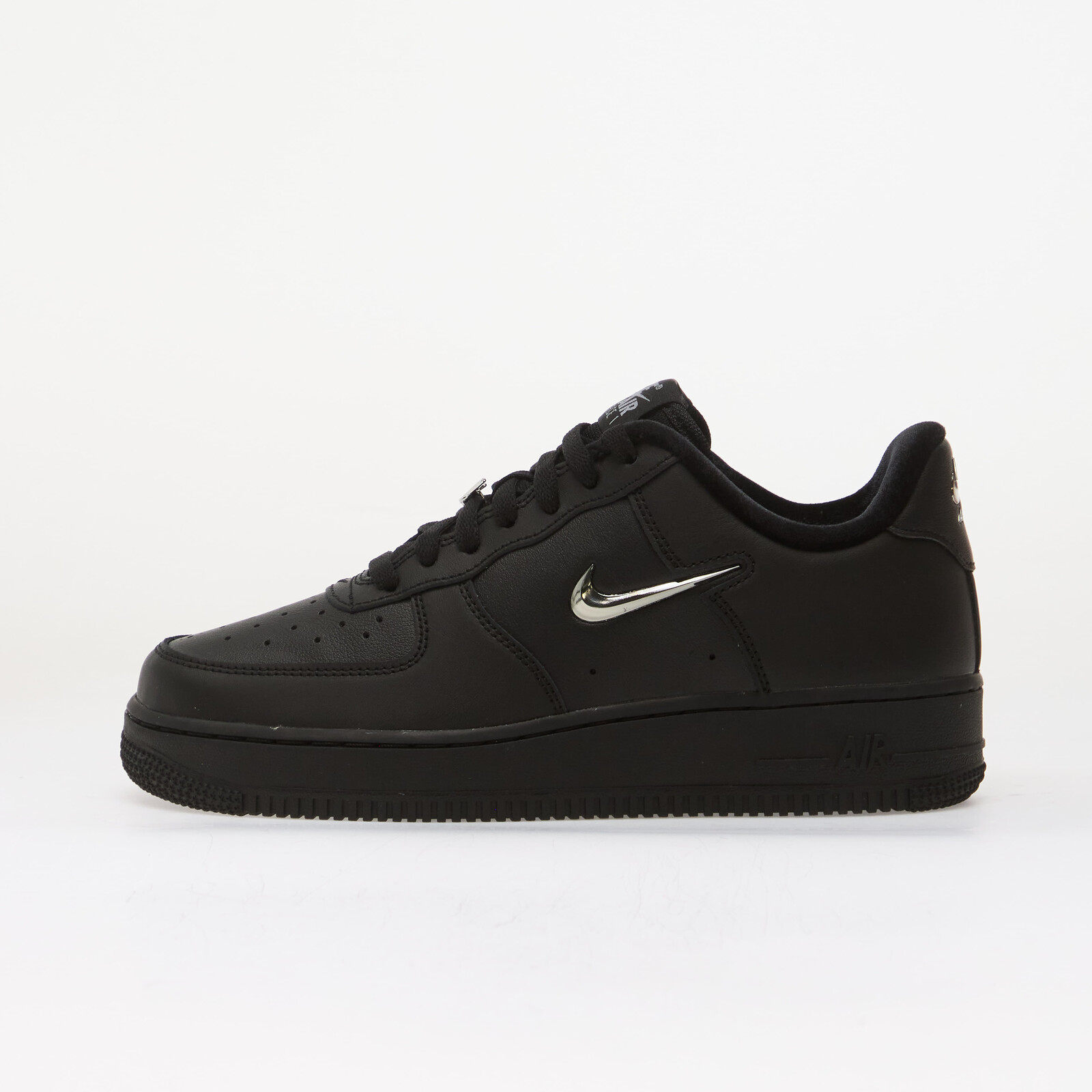 Sneakers Nike Air Force 1 '07 Black/ Metallic Silver-Wolf Grey UK 6