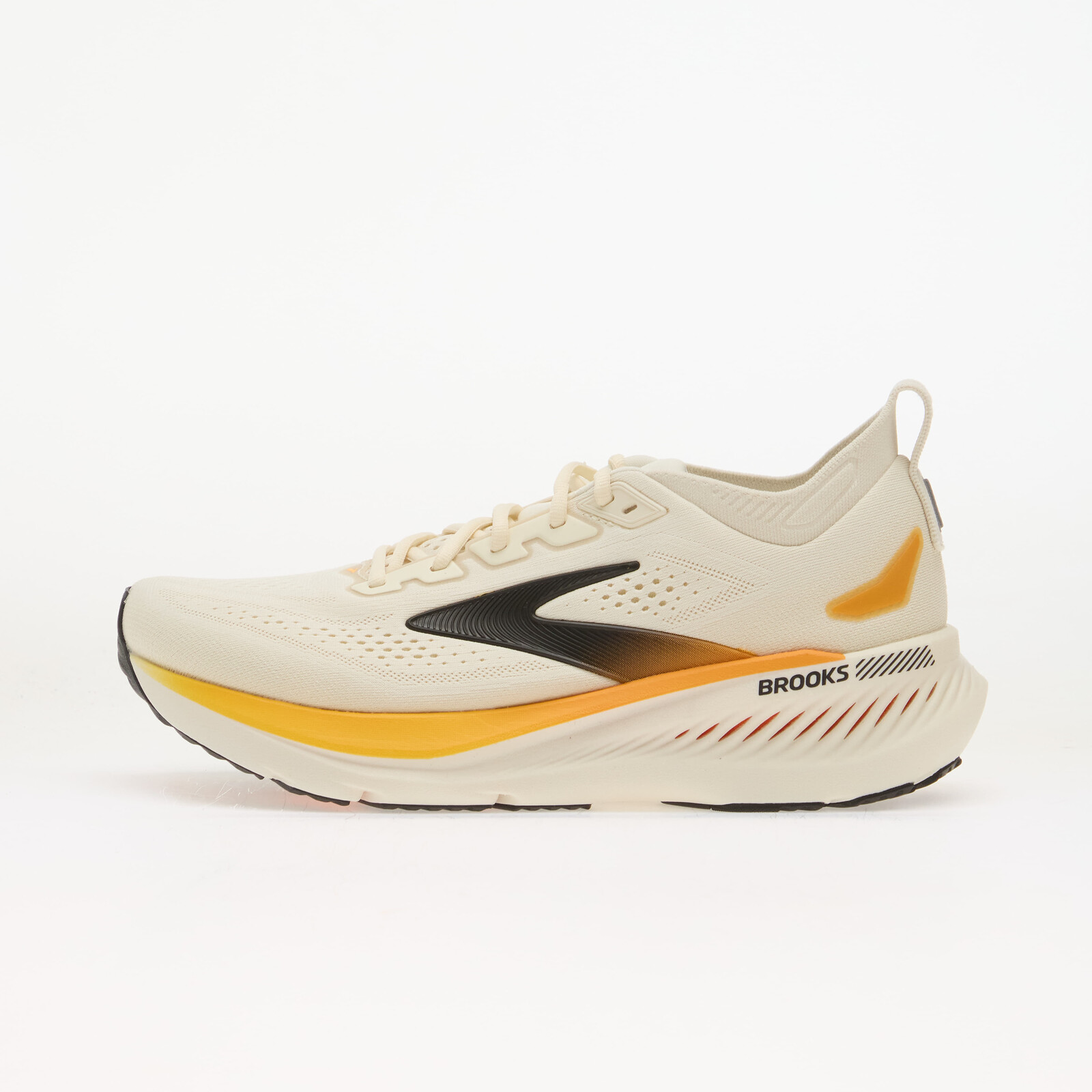 Sneakers Brooks Glycerin GTS 23 Arctic Wolf/ Angora/ Orange UK 9.5