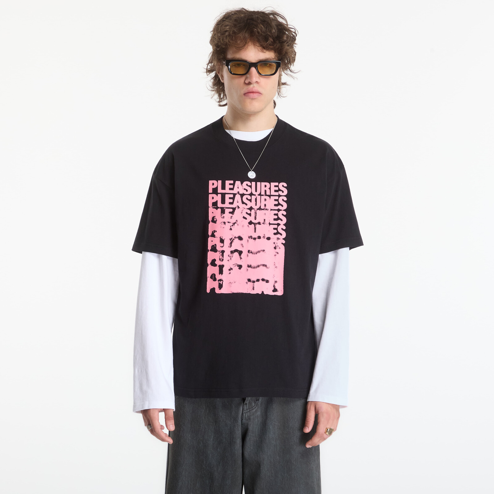 T-shirt PLEASURES Immolate T-Shirt Black XXL