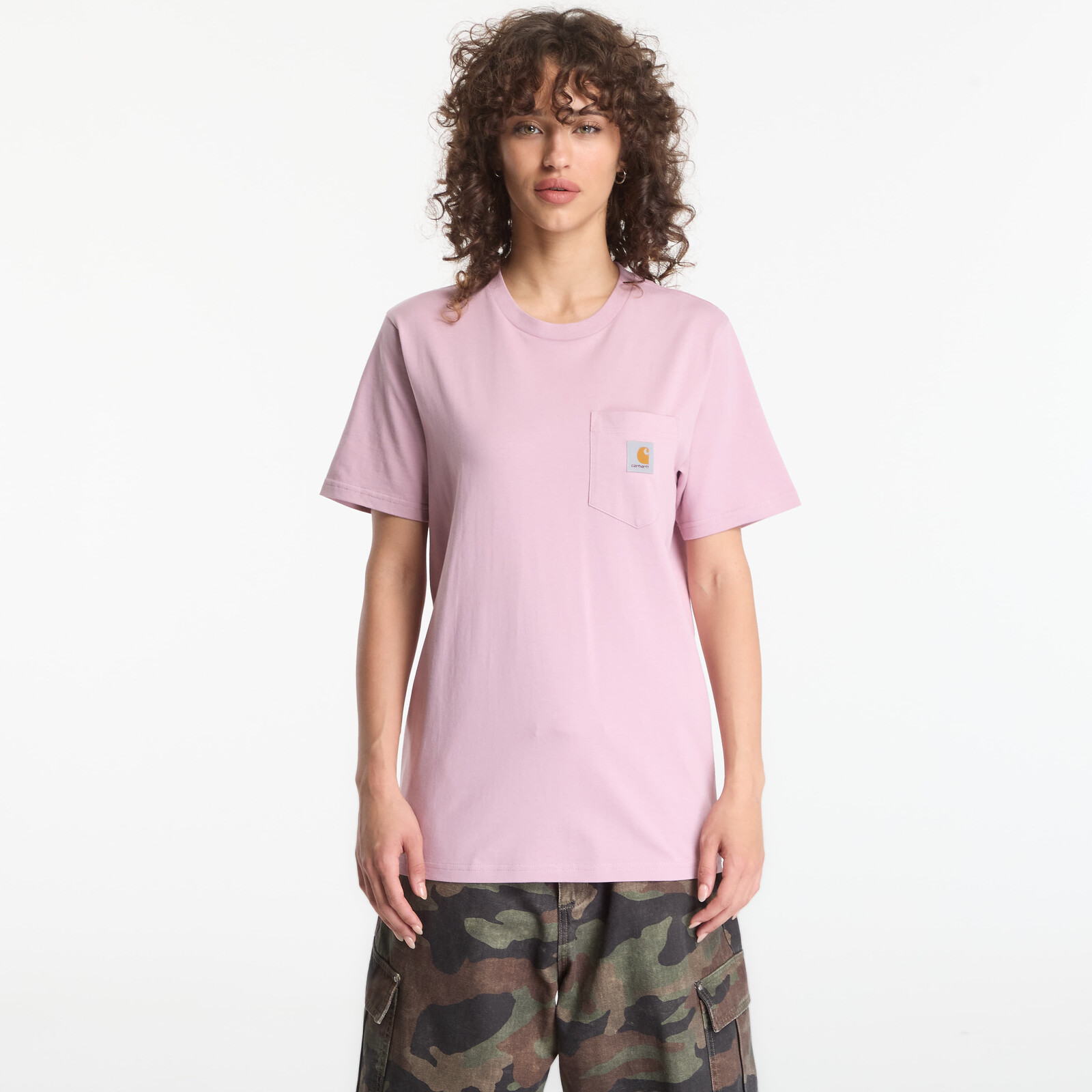 T-shirt Carhartt WIP S/S Pocket T-Shirt UNISEX Hortensia XS