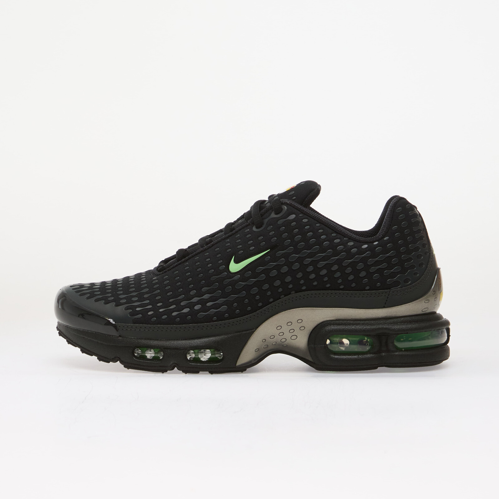 Sneakers Nike Air Max Plus VII Black/ Illusion Green-Dk Smoke Grey UK 8